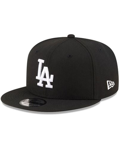 KTZ La Dodgers Chain Stitch 9fifty Snapback Cap - Black