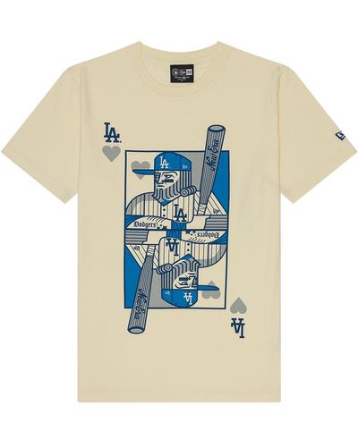 KTZ La Dodgers Gamenight Chrome T-shirt - Blue