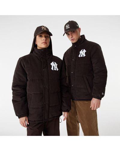 KTZ New York Yankees Mlb Puffer Jacket - Black