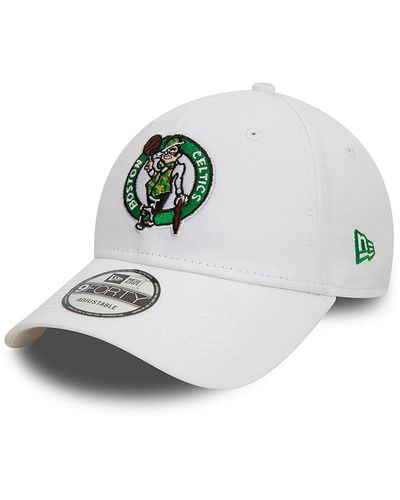 KTZ Boston Celtics Nba 9forty Adjustable Cap - Metallic