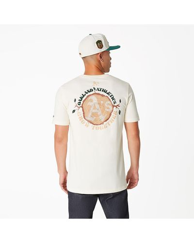 KTZ Oakland Athletics Camp T-shirt - White