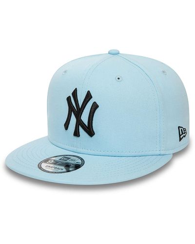 KTZ New York Yankees League Essential Pastel 9fifty Snapback Cap - Blue