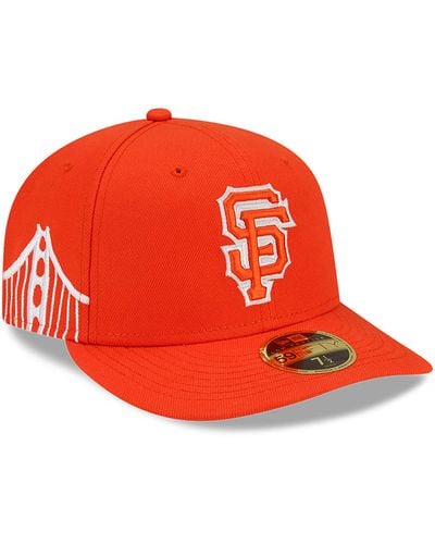 KTZ San Francisco Giants Mlb City Connect 2024 Low Profile 59fifty Fitted Cap - Red