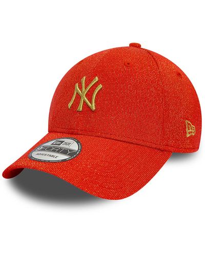 KTZ New York Yankees Sparkle Lunar New Year 9forty Adjustable Cap - Red