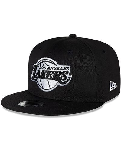 KTZ La Lakers Chain Stitch 9fifty Snapback Cap - Black
