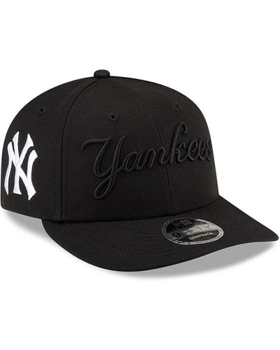 KTZ New York Yankees Felt X Mlb Low Profile 9fifty Snapback Cap - Black