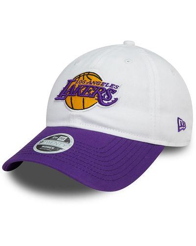 KTZ La Lakers Womens Nba 9twenty Adjustable Cap - Purple