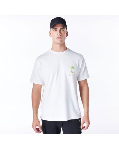KTZ New Era Korea Surf Lounge T-shirt - White