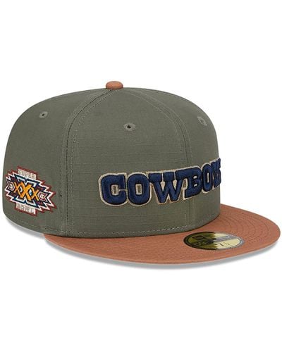 KTZ Dallas Cowboys Ripstop 59fifty Fitted Cap - Green