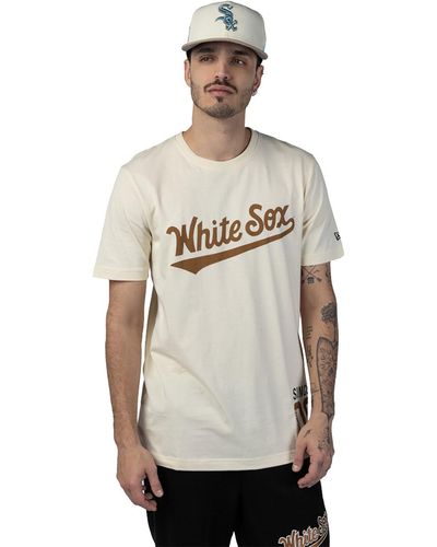 KTZ Chicago Sox Mlb Cord T-shirt - Natural