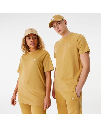 KTZ New Era Essentials Flag T-shirt - Yellow