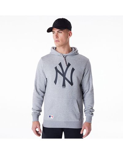 KTZ New York Yankees Mlb Regular Pullover Hoodie - Blue