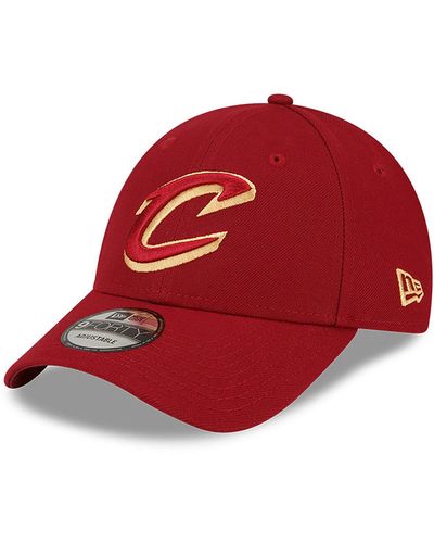 KTZ Cleveland Cavaliers The League Dark 9forty Adjustable Cap - Red