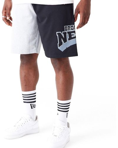 KTZ Brooklyn Nets Nba Graphic Shorts - Blue
