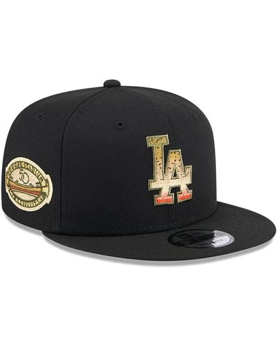 KTZ La Dodgers Animal Fill 9fifty Snapback Cap - Black