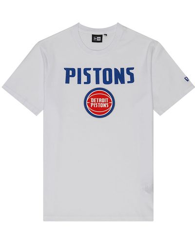 KTZ Detroit Pistons Nba T-shirt - White