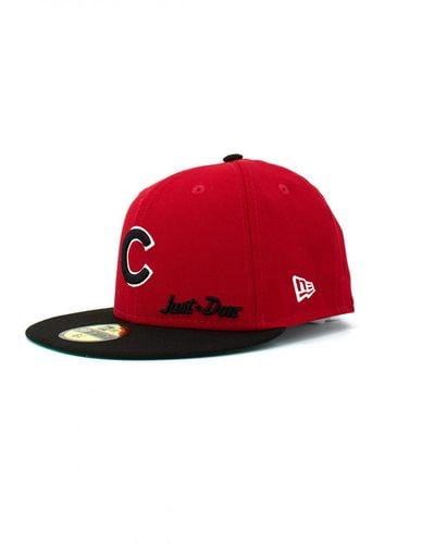 KTZ Chicago cubs x just don 59fifty - Rojo
