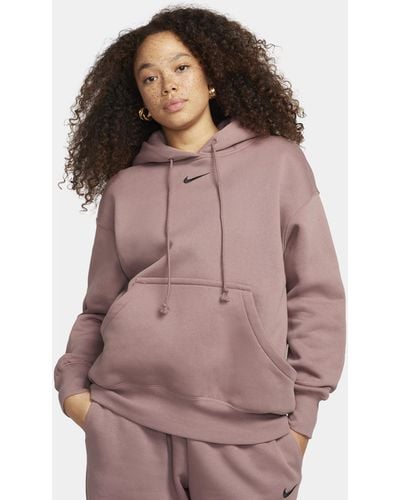 Nike Sportswear Phoenix Fleece Oversized Pullover Hoodie - Blue