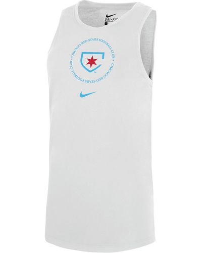Nike Chicago Red Stars Dri-fit Soccer Tank Top - White