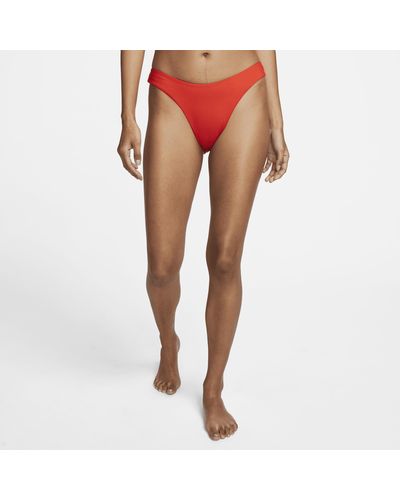 Nike Essential Sling Bikini Swim Bottom - Orange