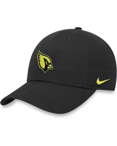 Nike Arizona Cardinals Heritage86 Volt Nfl Adjustable Hat - Black