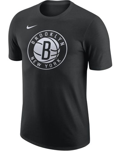 Nike T-shirt brooklyn nets essential nba - Nero
