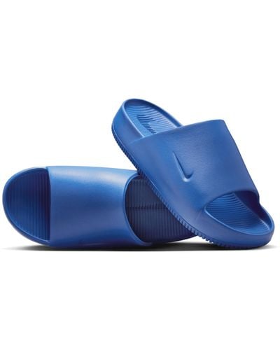 Nike Calm Slides - Blue