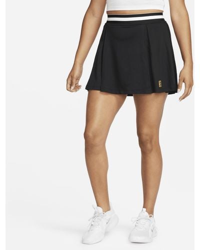 Nike Court Dri-fit Heritage Tennis Skirt - Black