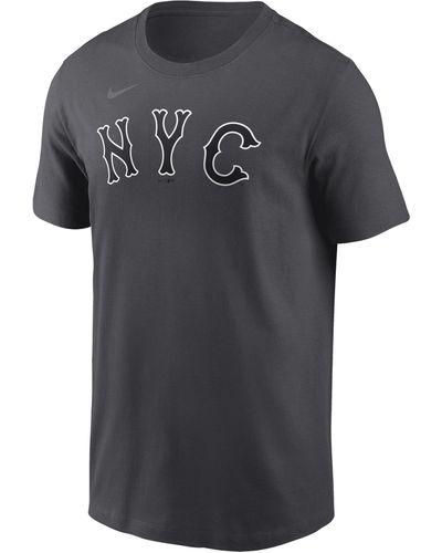 Nike Pete Alonso New York Mets City Connect Fuse Mlb T-shirt - Gray