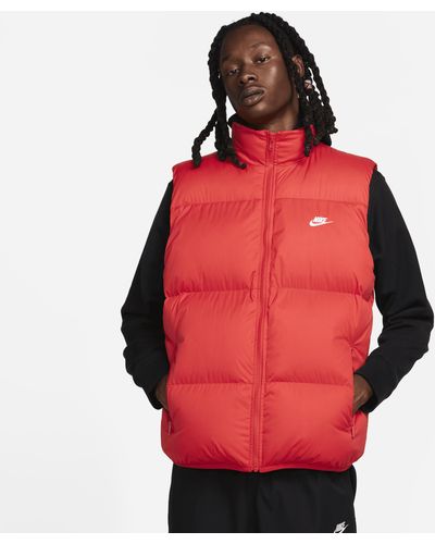 Nike Sportswear Club Primaloft® Water-repellent Puffer Vest - Red