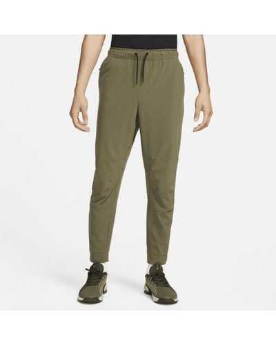 Nike Unlimited Dri-fit Zippered Cuff Versatile Trousers - Green