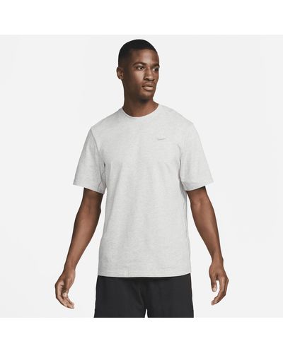 Nike Primary Dri-fit Short-sleeve Versatile Top - White