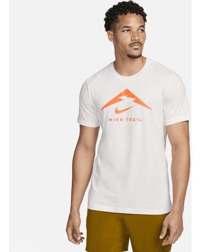 Nike Dri-fit Trail Running T-shirt - White