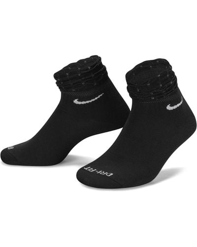 Nike Everyday Trainingsenkelsokken - Zwart