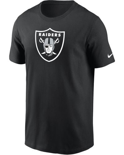 Nike Logo Essential (nfl Las Vegas Raiders) T-shirt - Zwart