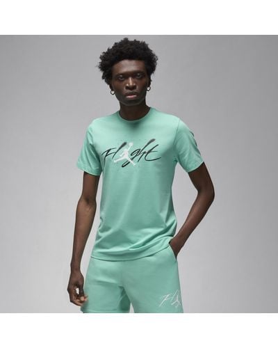 Nike Jordan Graphic T-shirt Cotton - Green