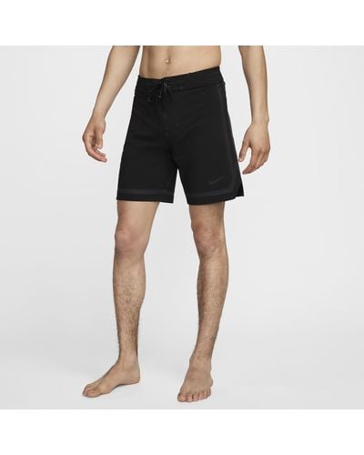 Nike Swim Fadeaway 7" Board Shorts - Black
