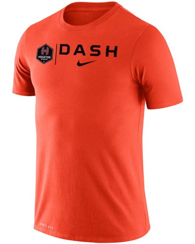 Nike Houston Dash Legend Dri-fit Soccer T-shirt - Red