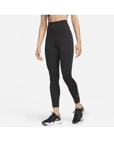 Nike Therma-fit One High-waisted 7/8 Leggings - Black
