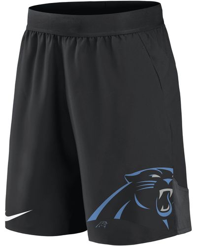 Nike Dri-fit Stretch (nfl Carolina Panthers) Shorts - Black