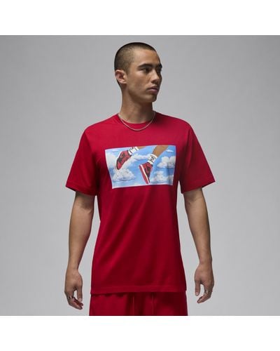 Nike Jordan Flight Essentials T-shirt Cotton - Red