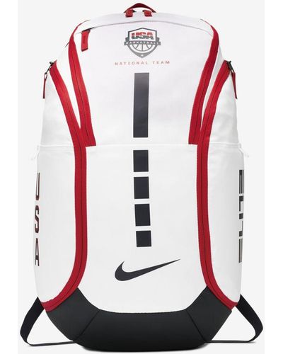 Nike Hoops Elite Team Usa Basketball Backpack - White