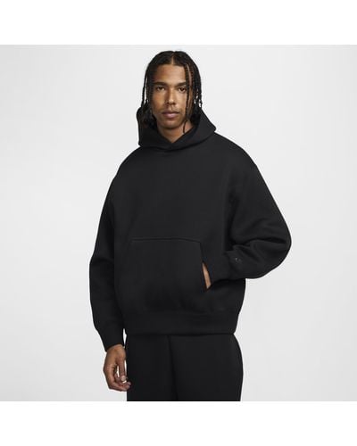 Nike Tech Reimagined Fleece Hoodie - Black