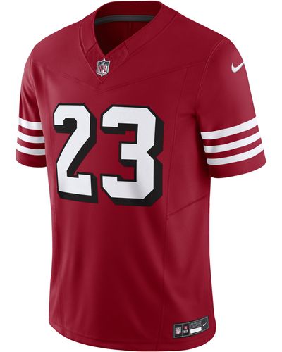 Nike Christian Mccaffrey San Francisco 49ers Dri-fit Nfl Limited Football Jersey - Red
