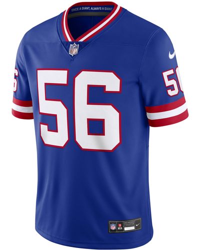 Nike Lawrence Taylor New York Giants Dri-fit Nfl Limited Football Jersey - Blue