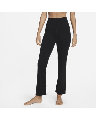 Nike Yoga Dri-fit Luxe Flared Pants - Black