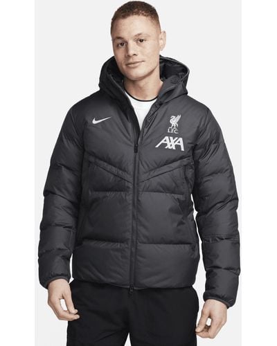 Nike Liverpool Fc Strike Storm-fit Soccer Jacket - Black