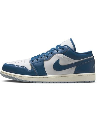 Nike Air Jordan 1 Low Se Shoes - Blue