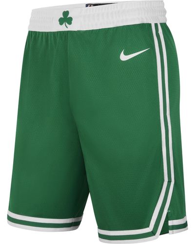 Nike Basketball Shorts boston celtics icon edition swingman nba - Verde