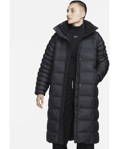 Nike Sportswear Swoosh Puffer Primaloft® Therma-fit Oversized Parka 50% Recycled Polyester - Black